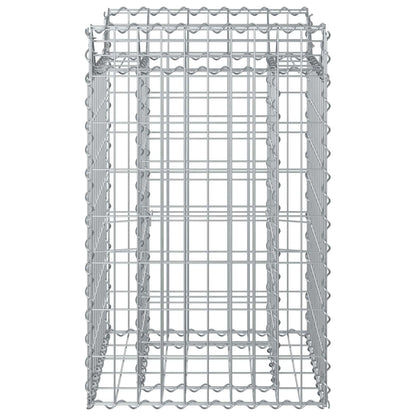 Gabion Raised Bed Silver