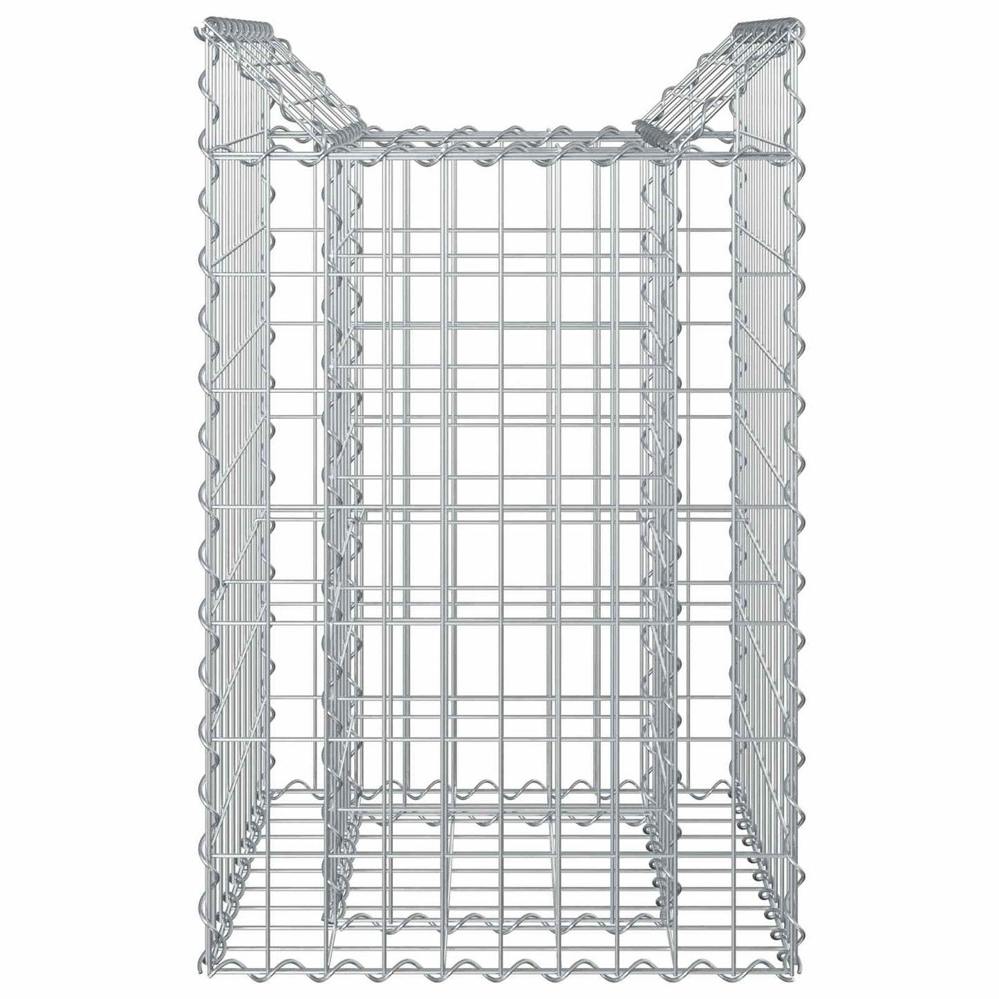 Gabion Raised Bed Silver