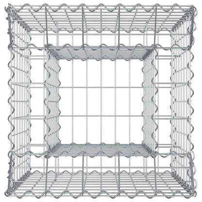 Gabion Raised Bed Silver