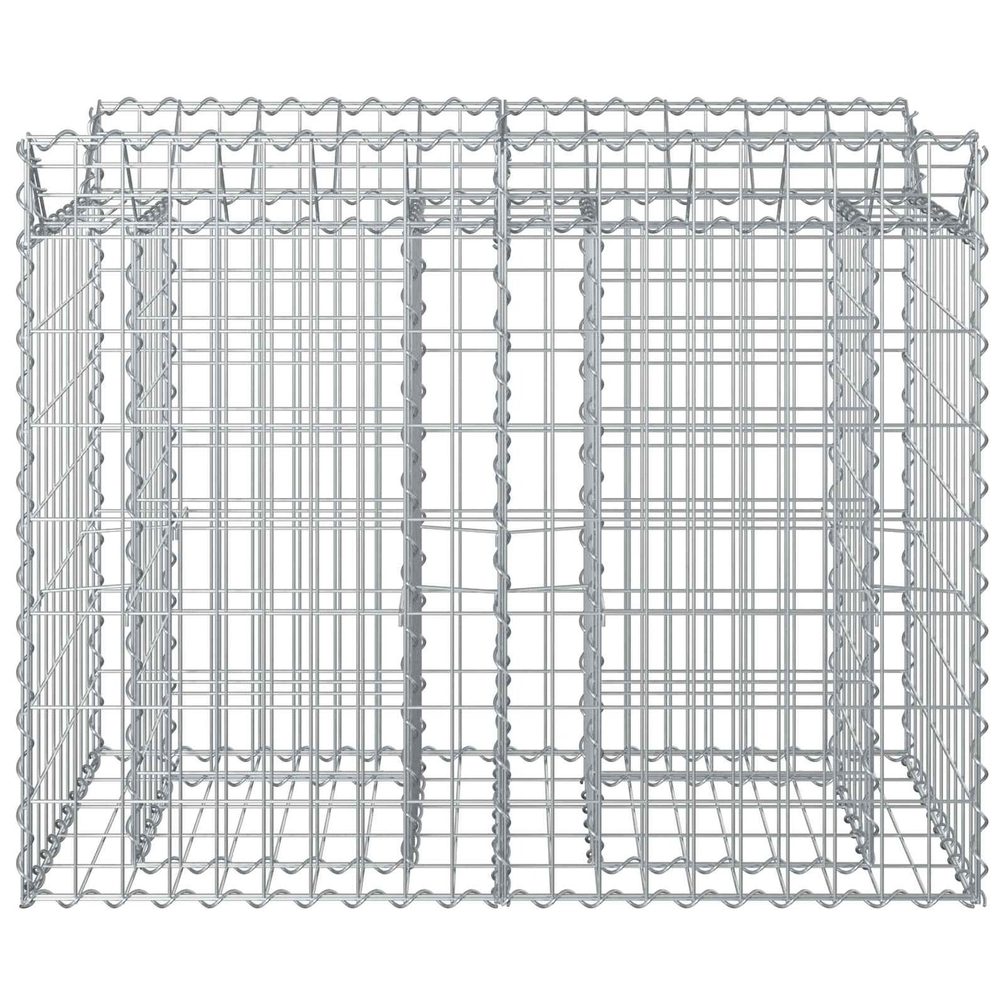 Gabion Raised Bed Silver