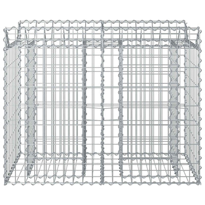 Gabion Raised Bed Silver