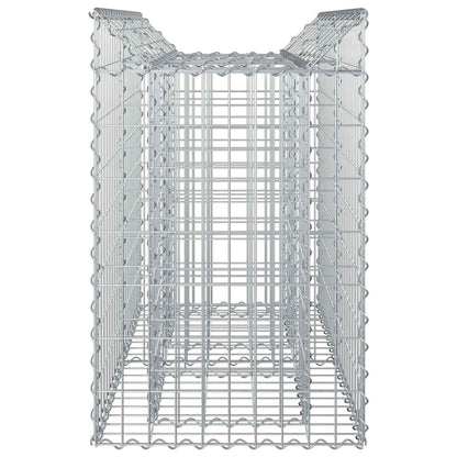Gabion Raised Bed Silver