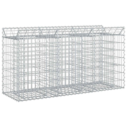 Gabion Raised Bed Silver