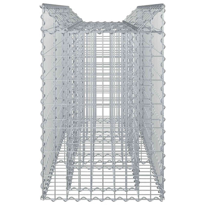 Gabion Raised Bed Silver