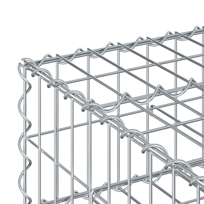 Gabion Raised Bed Silver
