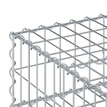 Gabion Raised Bed Silver