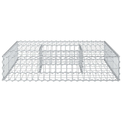 Gabion Raised Bed Silver