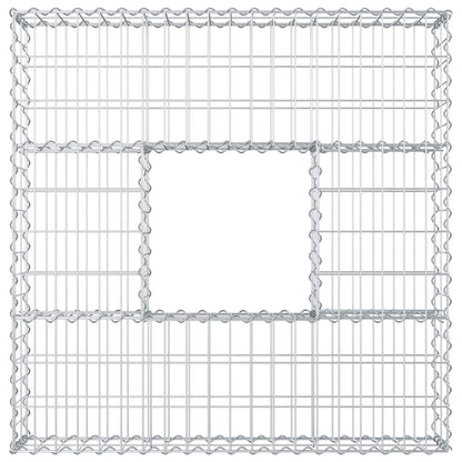 Gabion Raised Bed Silver
