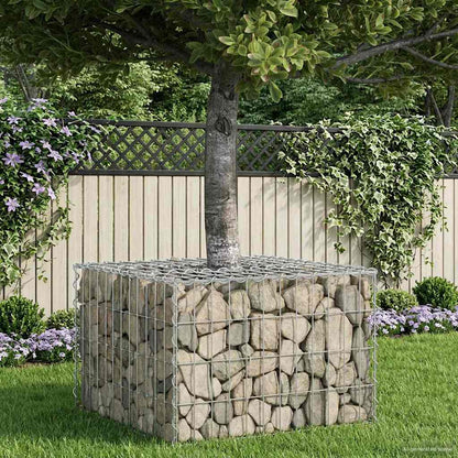 Gabion Raised Bed Silver