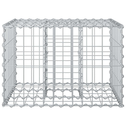 Gabion Raised Bed Silver