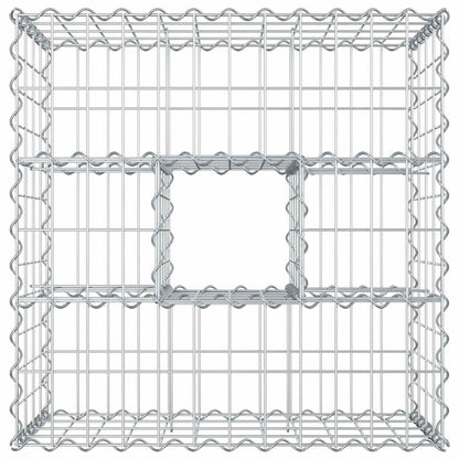 Gabion Raised Bed Silver