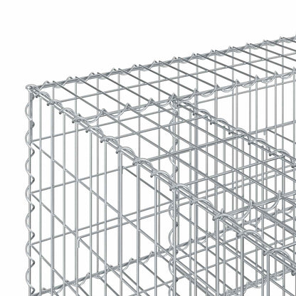 Gabion Raised Bed Silver
