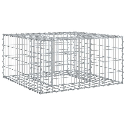 Gabion Raised Bed Silver