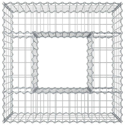 Gabion Raised Bed Silver