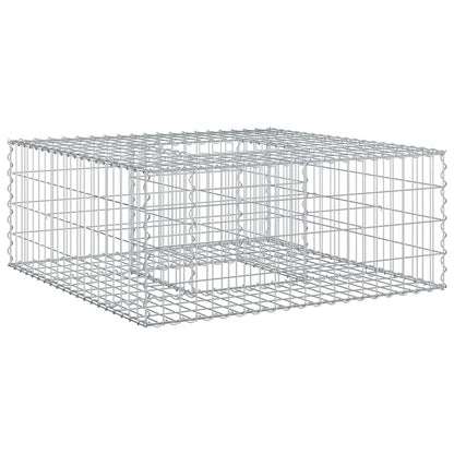 Gabion Raised Bed Silver