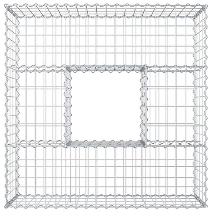Gabion Raised Bed Silver