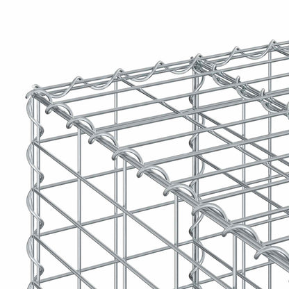 Gabion Raised Bed Silver