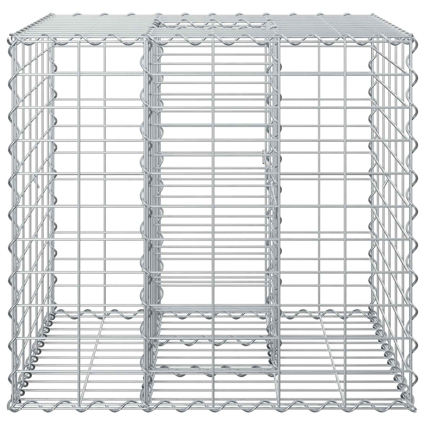 Gabion Raised Bed Silver
