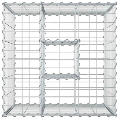 Gabion Raised Bed Silver