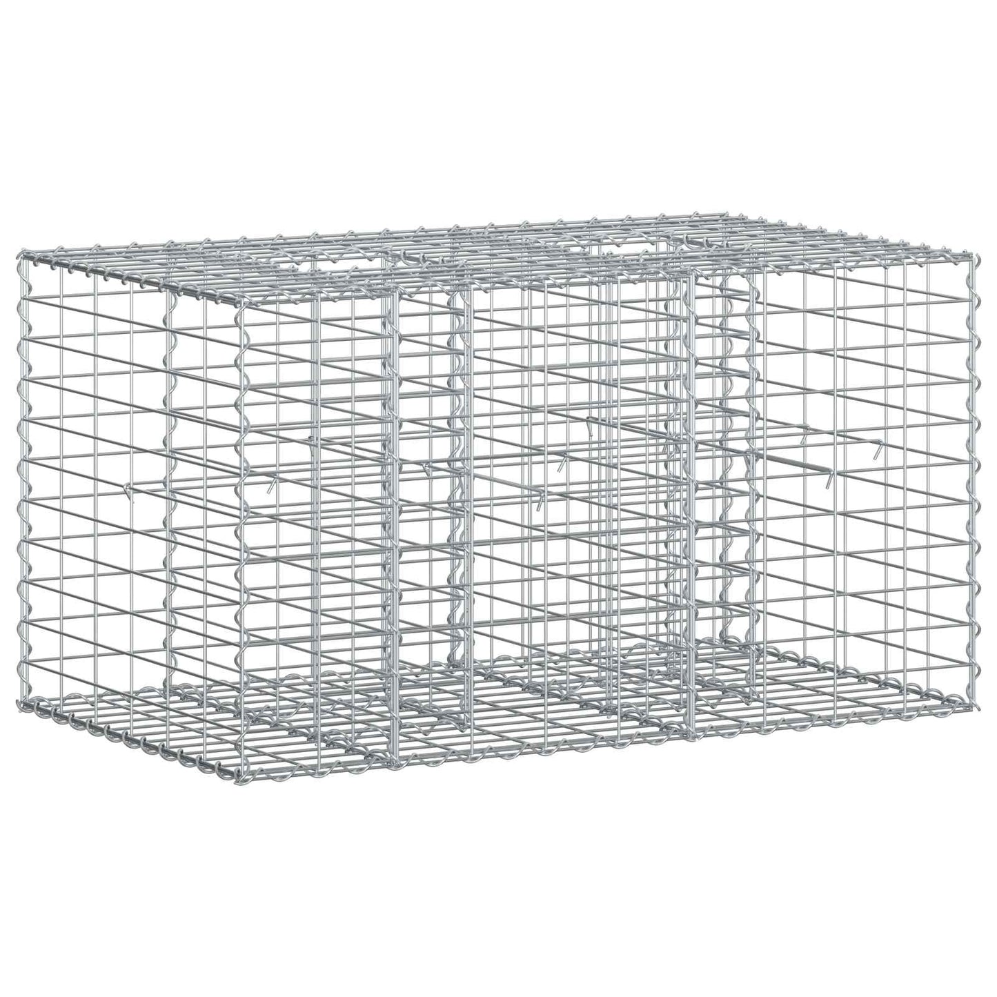 Gabion Raised Bed Silver