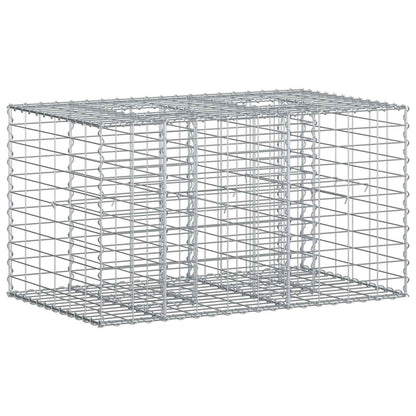 Gabion Raised Bed Silver