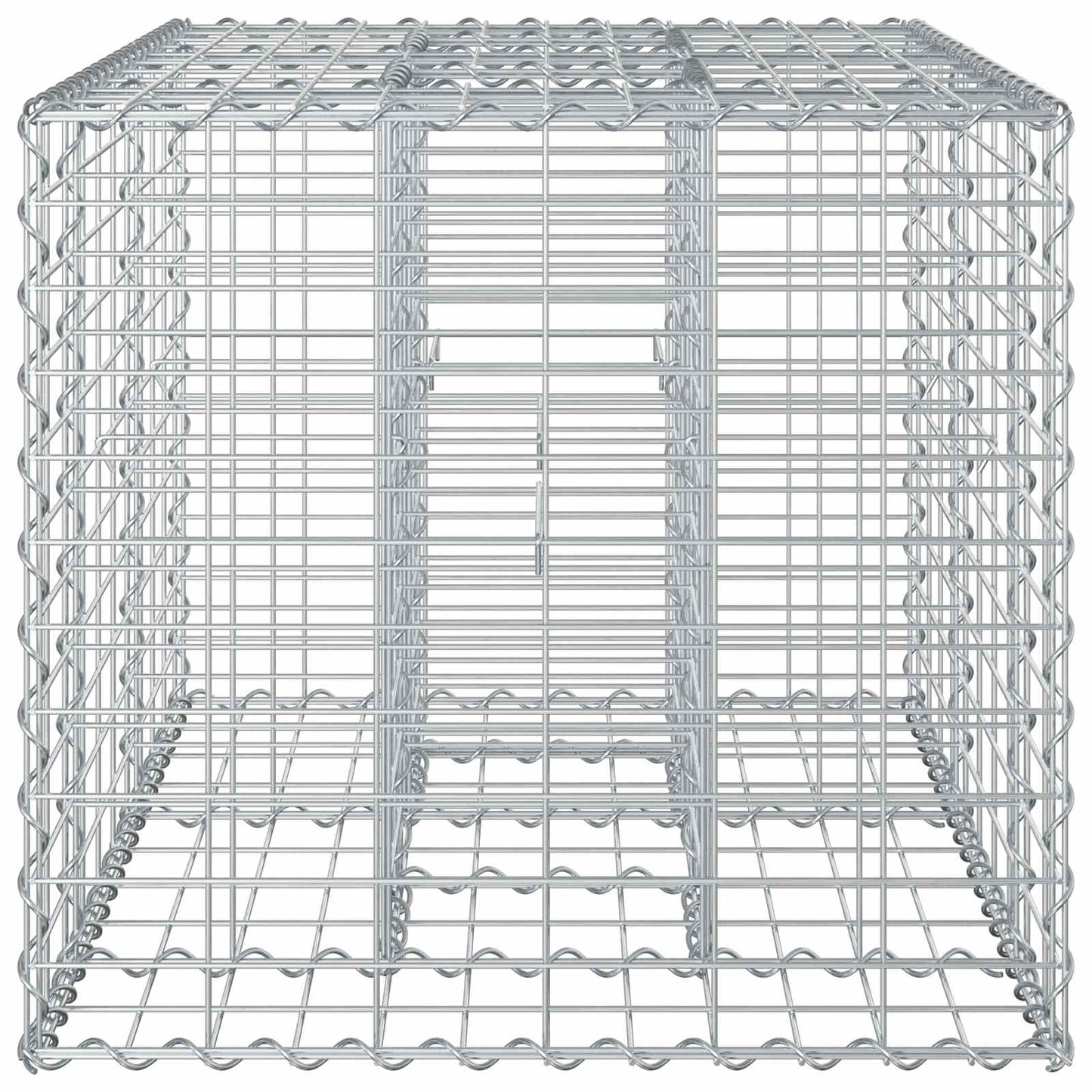 Gabion Raised Bed Silver