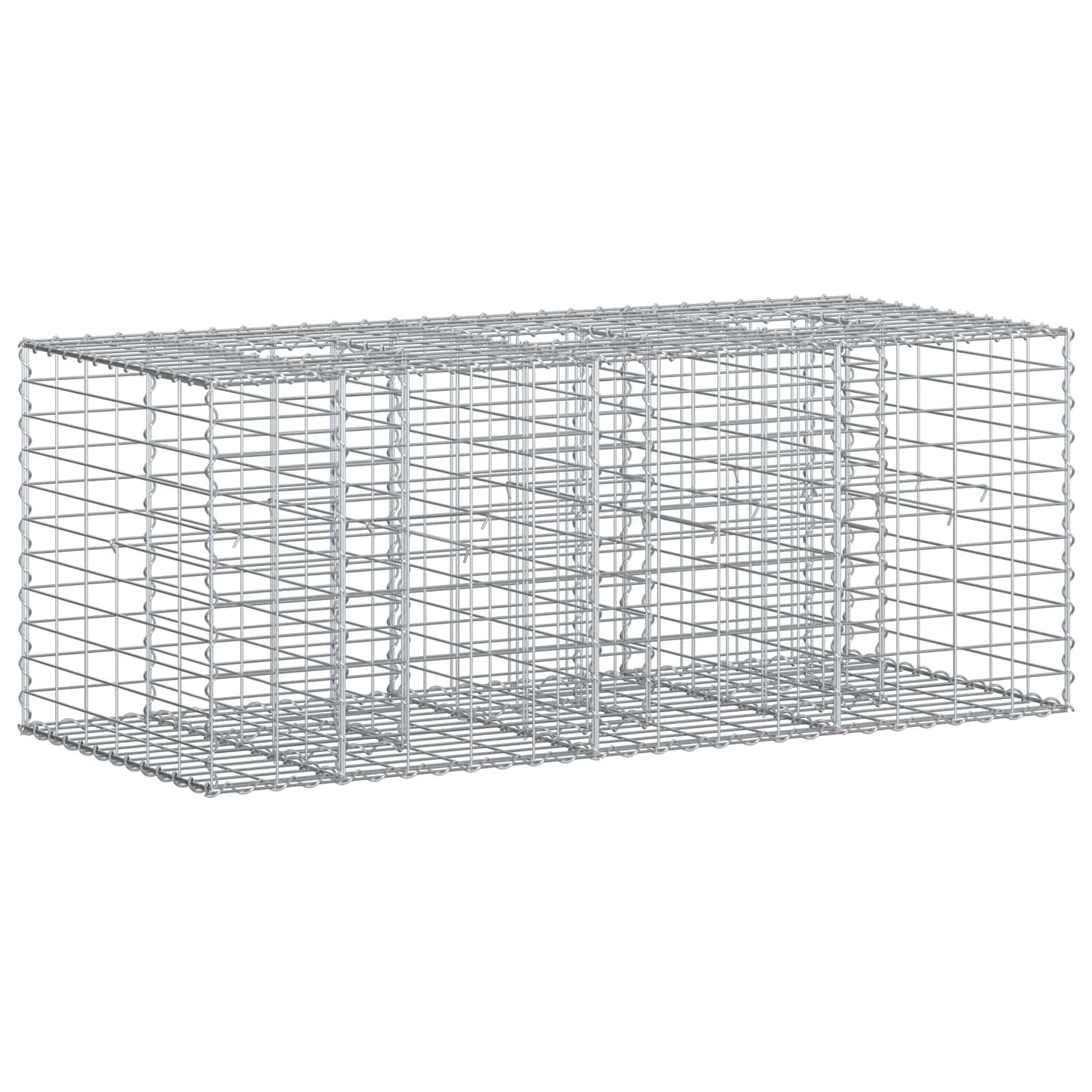 Gabion Raised Bed Silver
