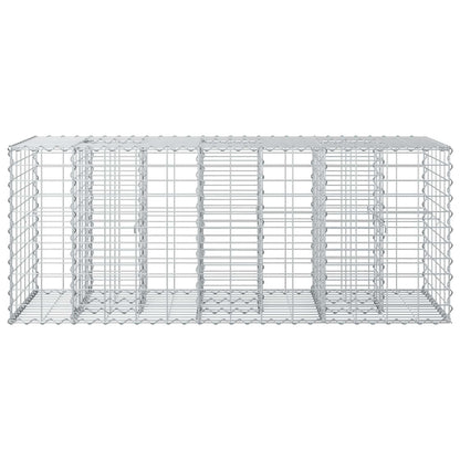 Gabion Raised Bed Silver