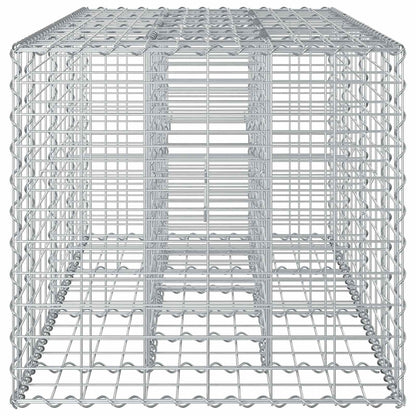 Gabion Raised Bed Silver