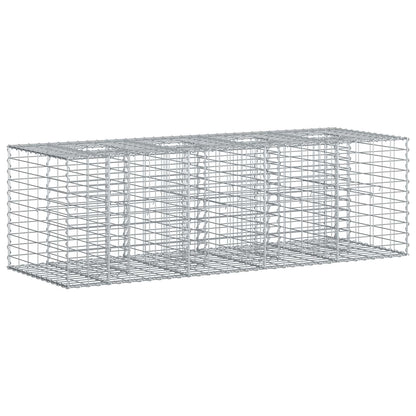 Gabion Raised Bed Silver