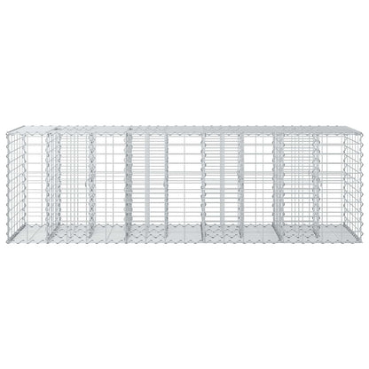 Gabion Raised Bed Silver