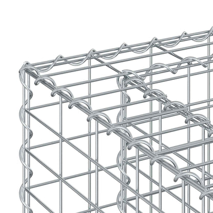 Gabion Raised Bed Silver