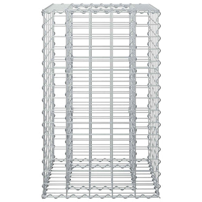 Gabion Raised Bed Silver