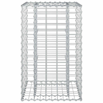 Gabion Raised Bed Silver