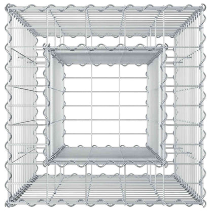 Gabion Raised Bed Silver