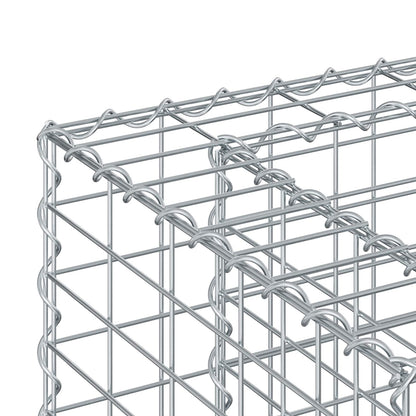 Gabion Raised Bed Silver