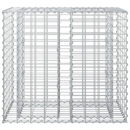 Gabion Raised Bed Silver