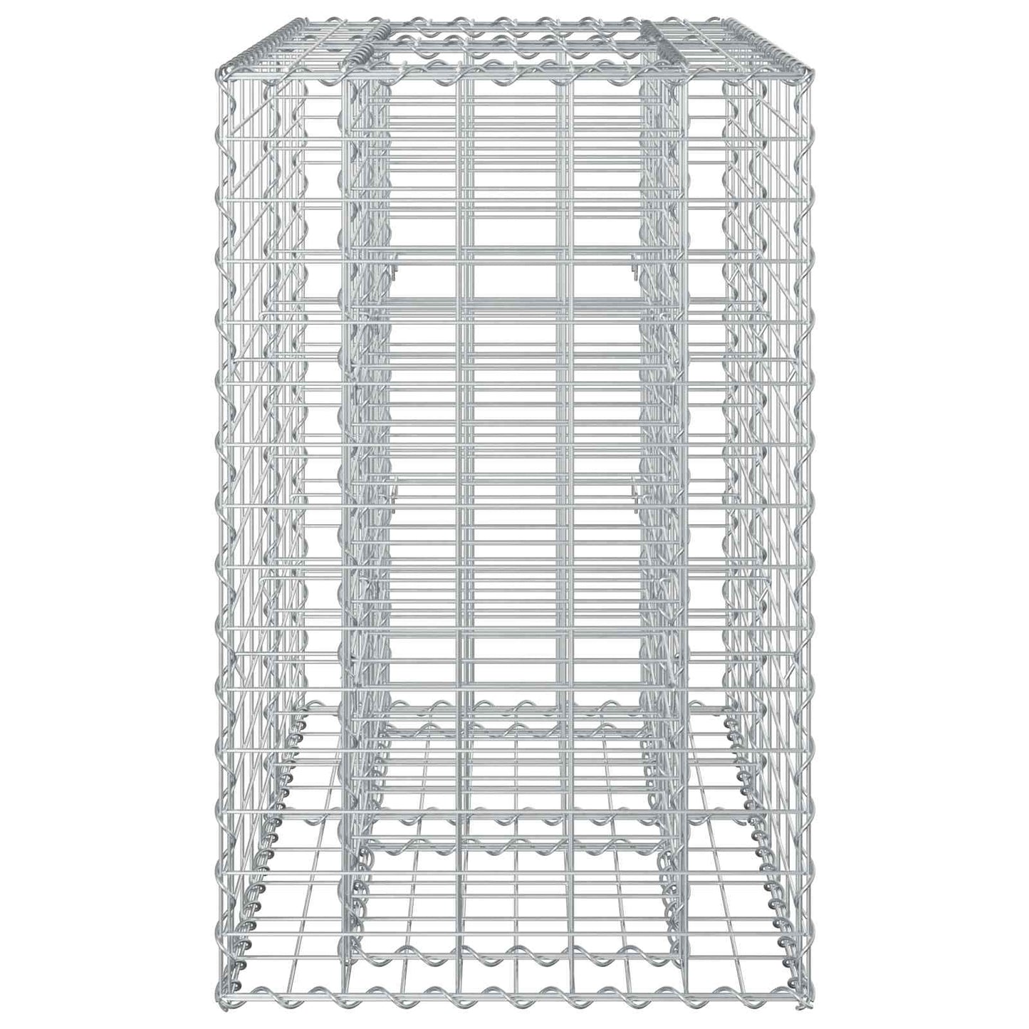 Gabion Raised Bed Silver