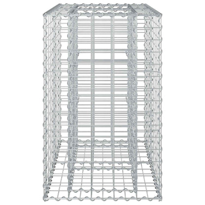 Gabion Raised Bed Silver