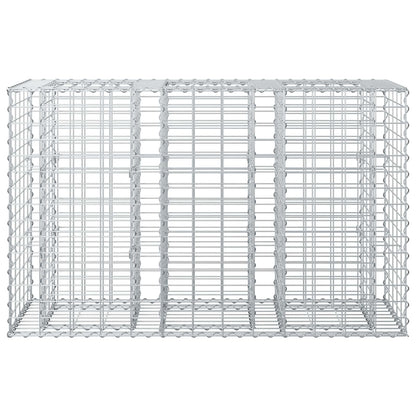 Gabion Raised Bed Silver