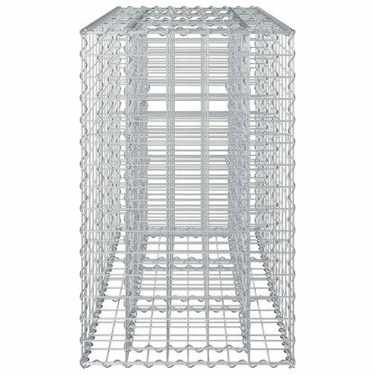 Gabion Raised Bed Silver