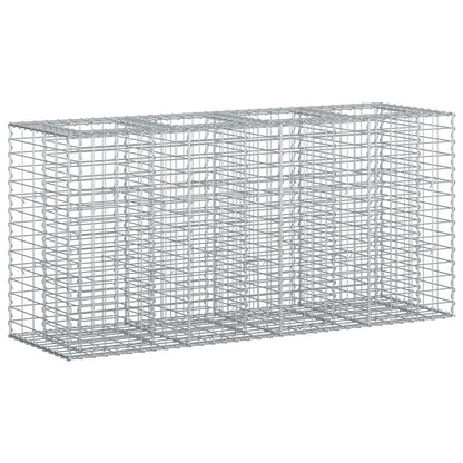 Gabion Raised Bed Silver