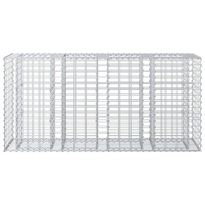 Gabion Raised Bed Silver