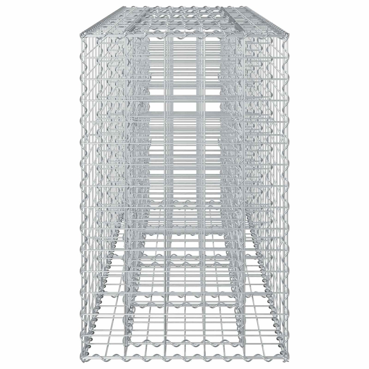 Gabion Raised Bed Silver