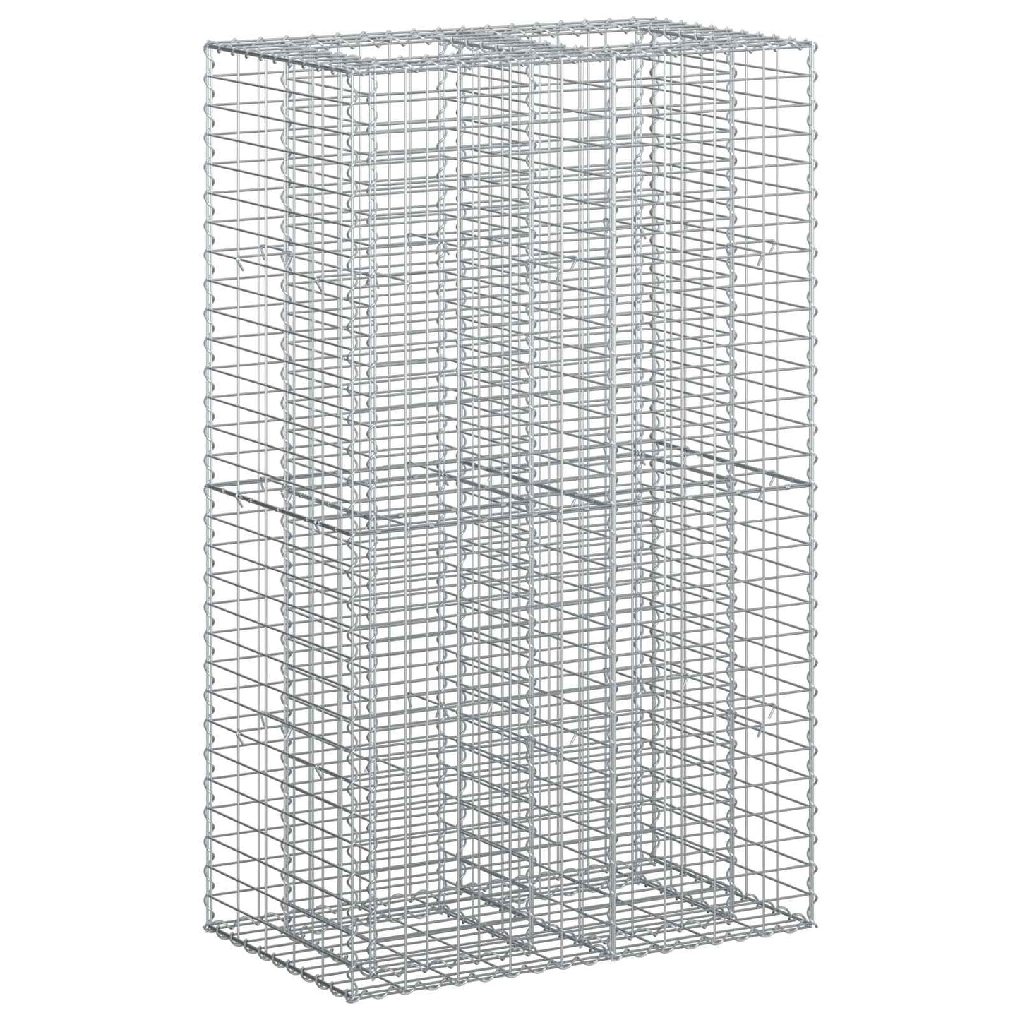 Gabion Raised Bed Silver