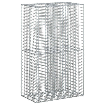 Gabion Raised Bed Silver