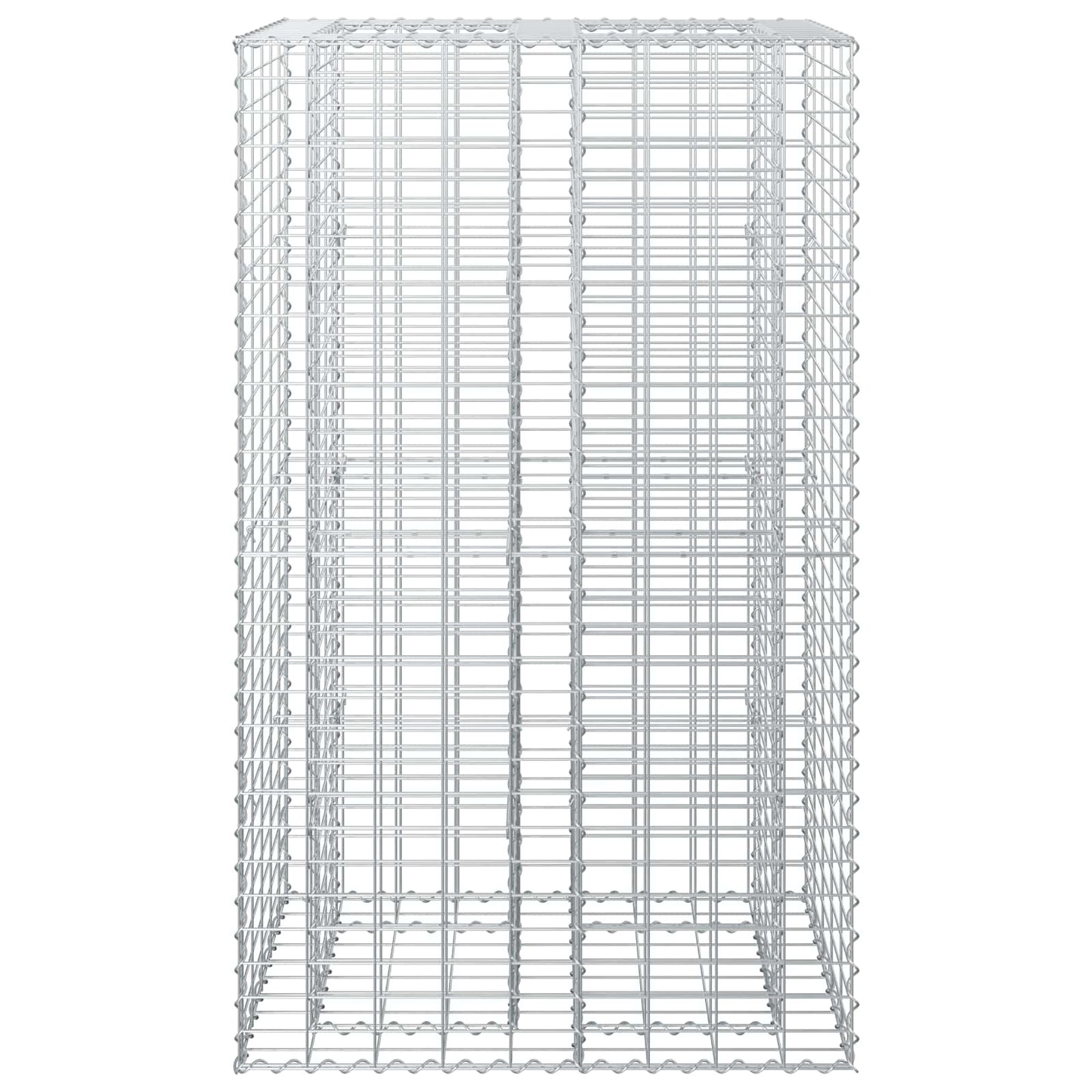 Gabion Raised Bed Silver