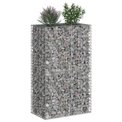 Gabion Raised Bed Silver