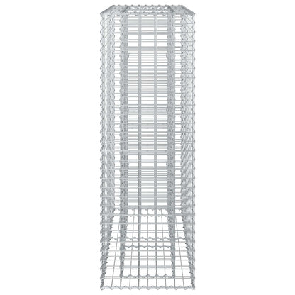 Gabion Raised Bed Silver