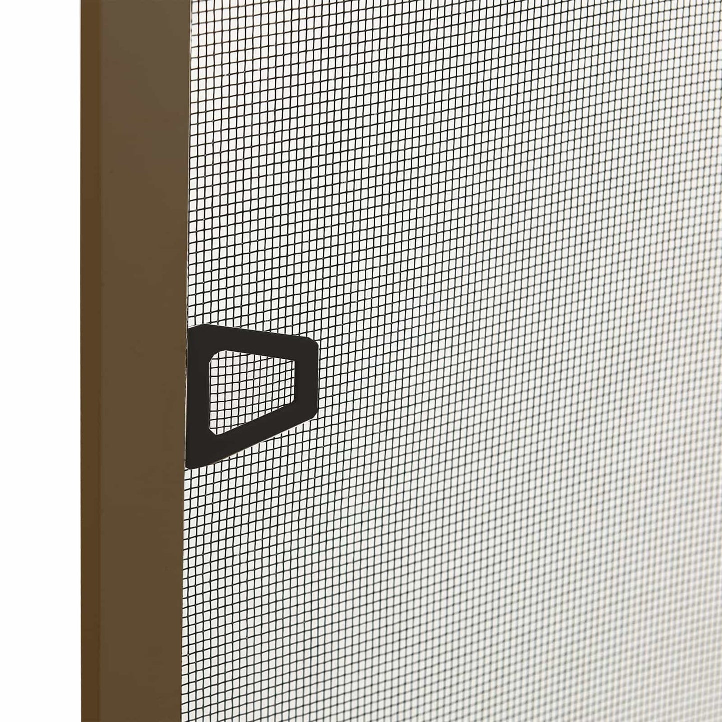 Insect Screen for Windows Brown 110 x 130 cm